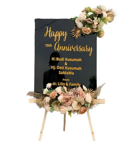 Papan Bunga Akrilik kramatmulya