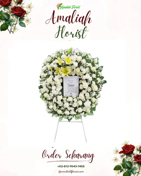 Krans Bunga Duka kramatmulya